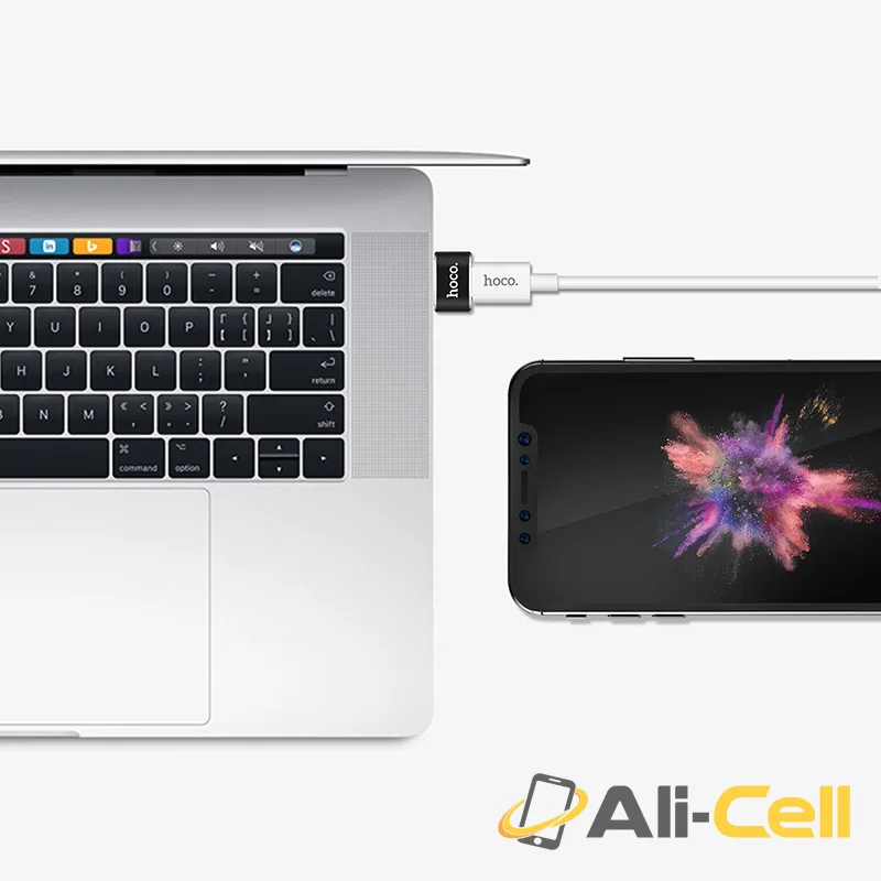 Adapter USB-A to Type-C «UA6» charging data transfer convertor — 6