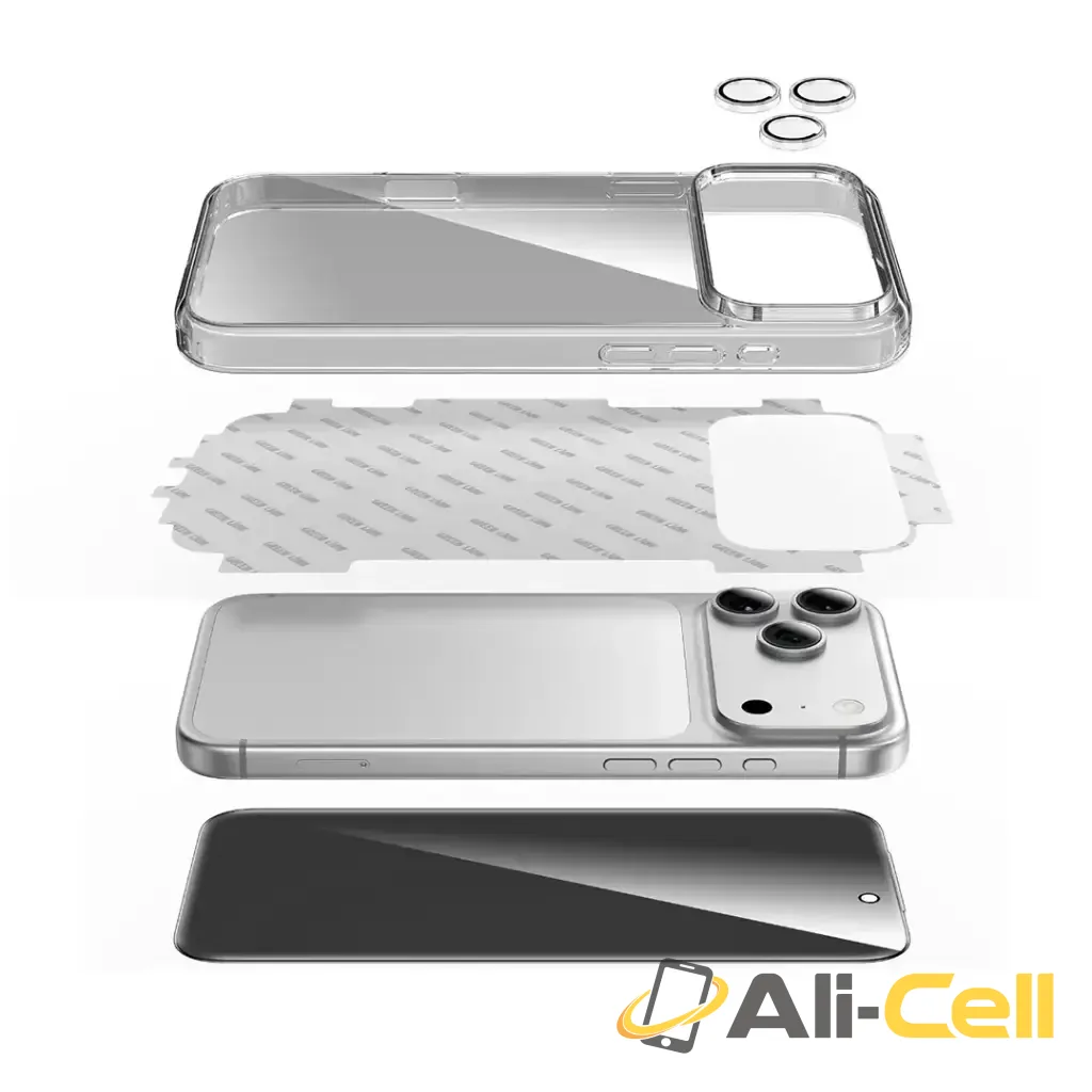 Green Lion Quad Protection Pack Privacy for iPhone 17 Pro/Pro Max