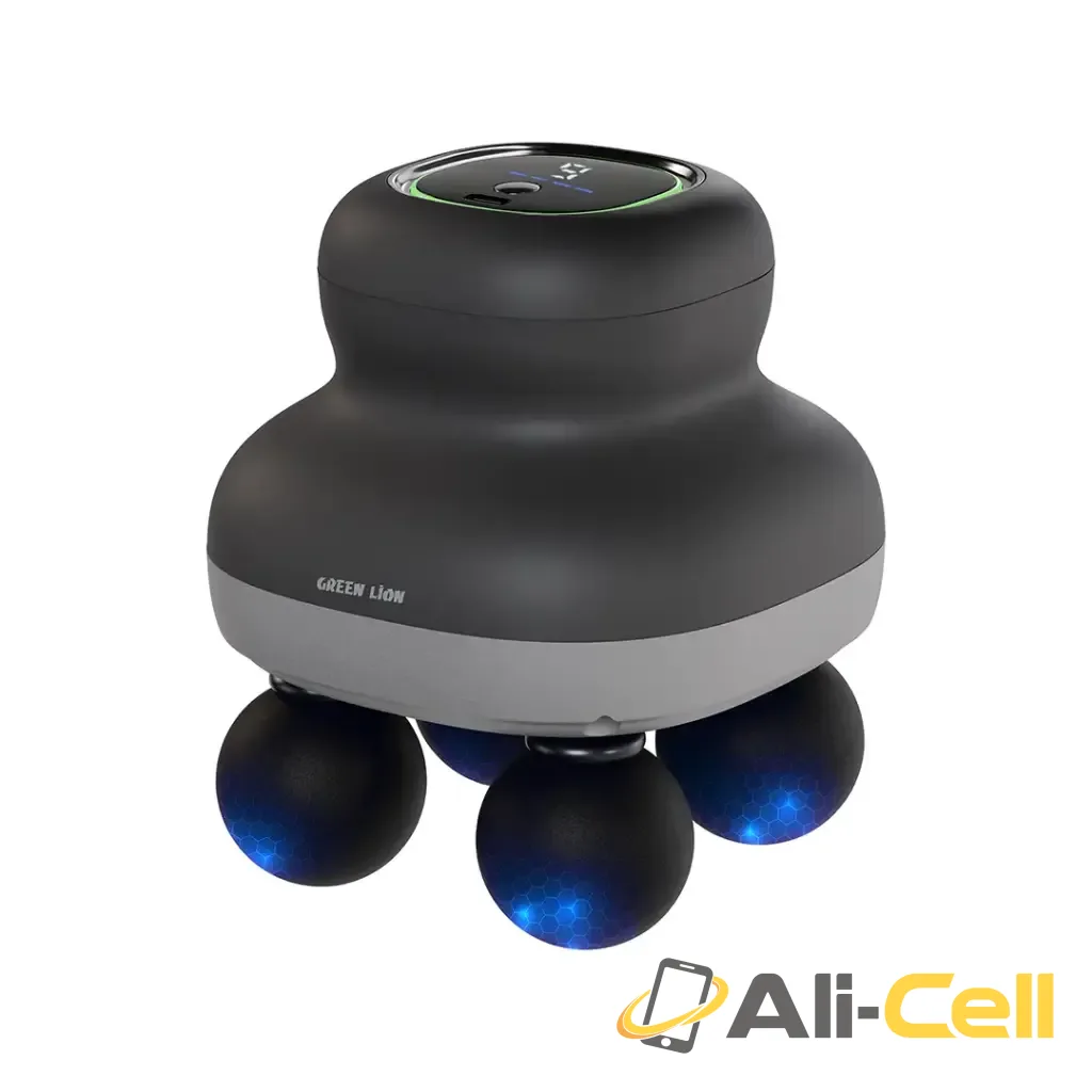 Green Lion Quad Force Body Massager - Black