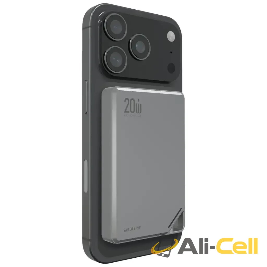 Green Lion Rayo 10000mAh Power Bank - Grey