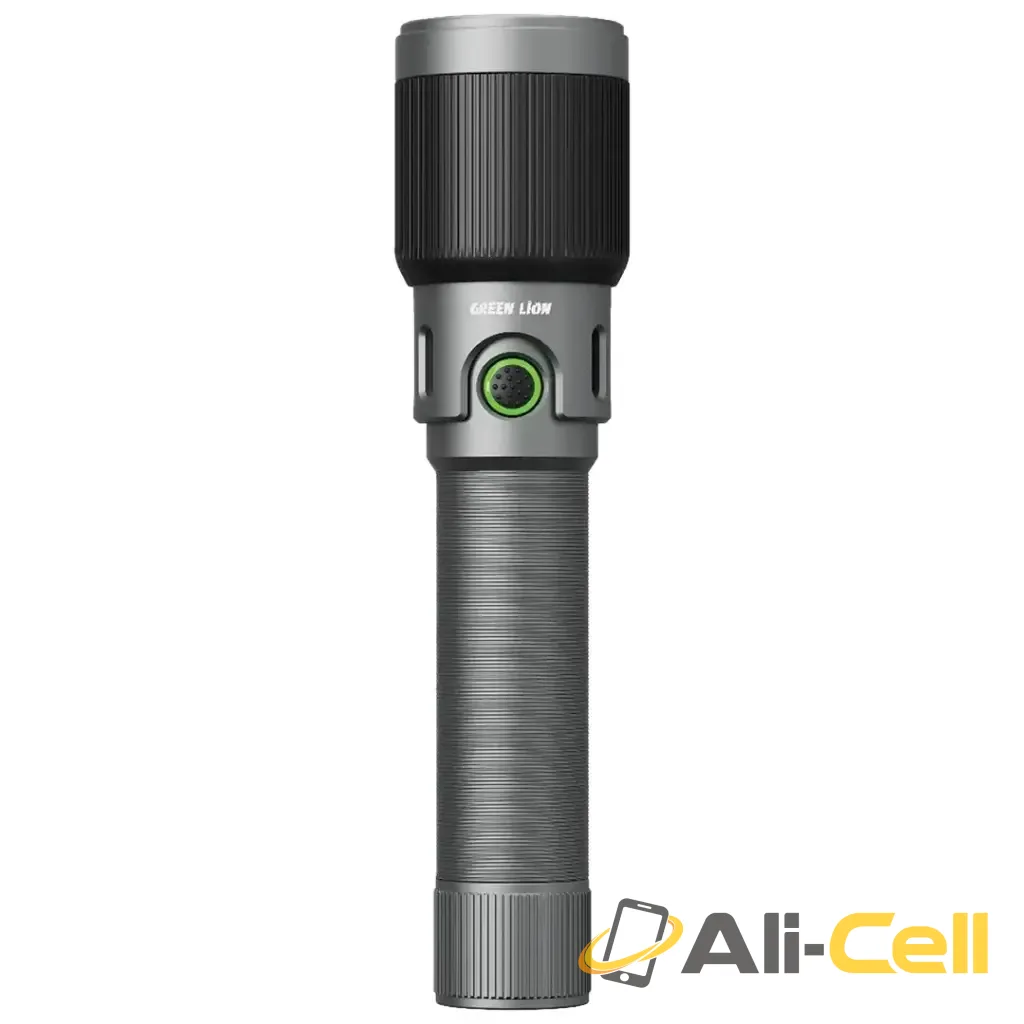 Green Lion Ranger Portable LED Torch - Gray