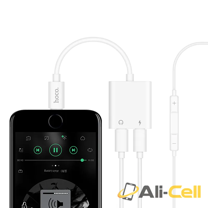 Adapter Lightning to 2xLightning «LS5» 2 in 1 audio converter — 5