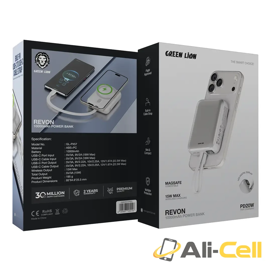 Green Lion Revon 10000mAh Power Bank — 2