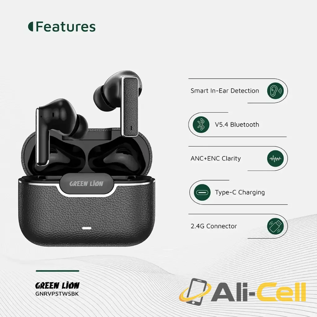 Green Lion River Plus True Wireless Earbuds — 3