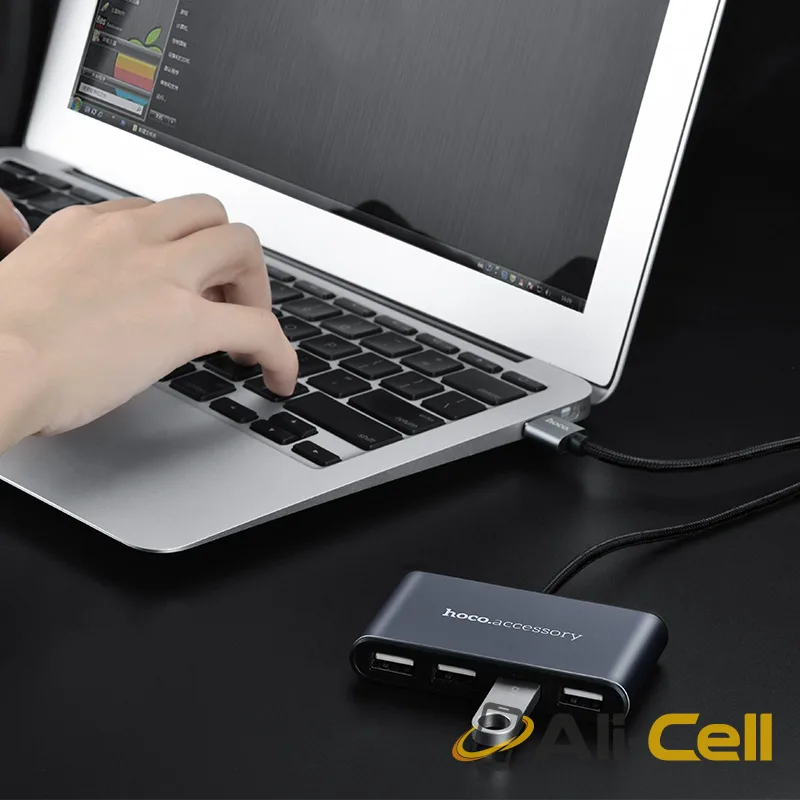 Type-C hub “HB3” USB-C to four ports USB 2.0 charging and data sync — 6