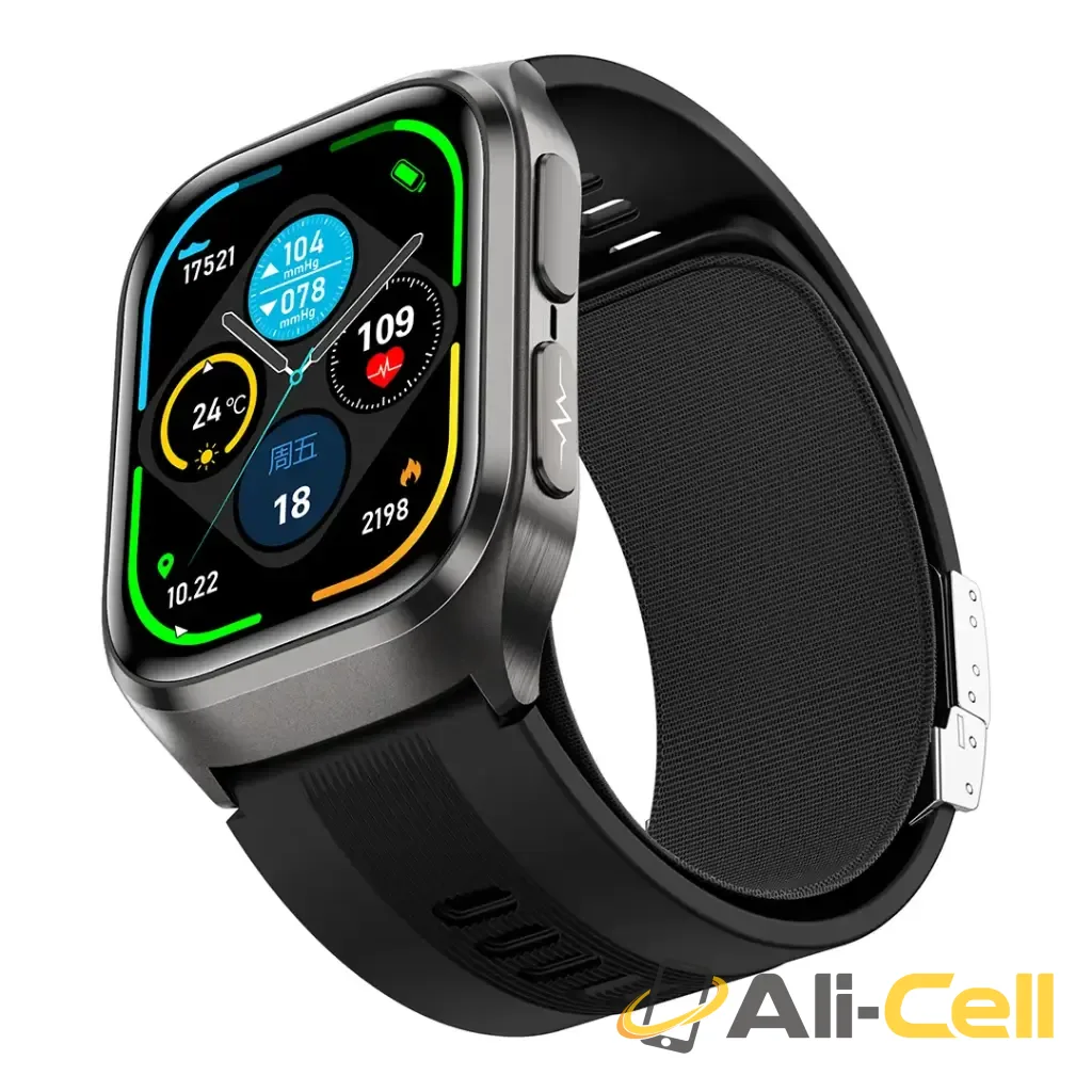 Green Lion Sense ECG Smart Watch - Black