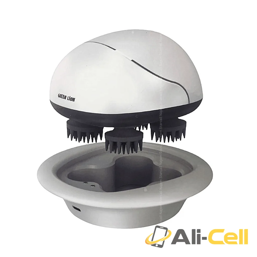 Green Lion Scalp Mini Massager 750mAh 5W - White