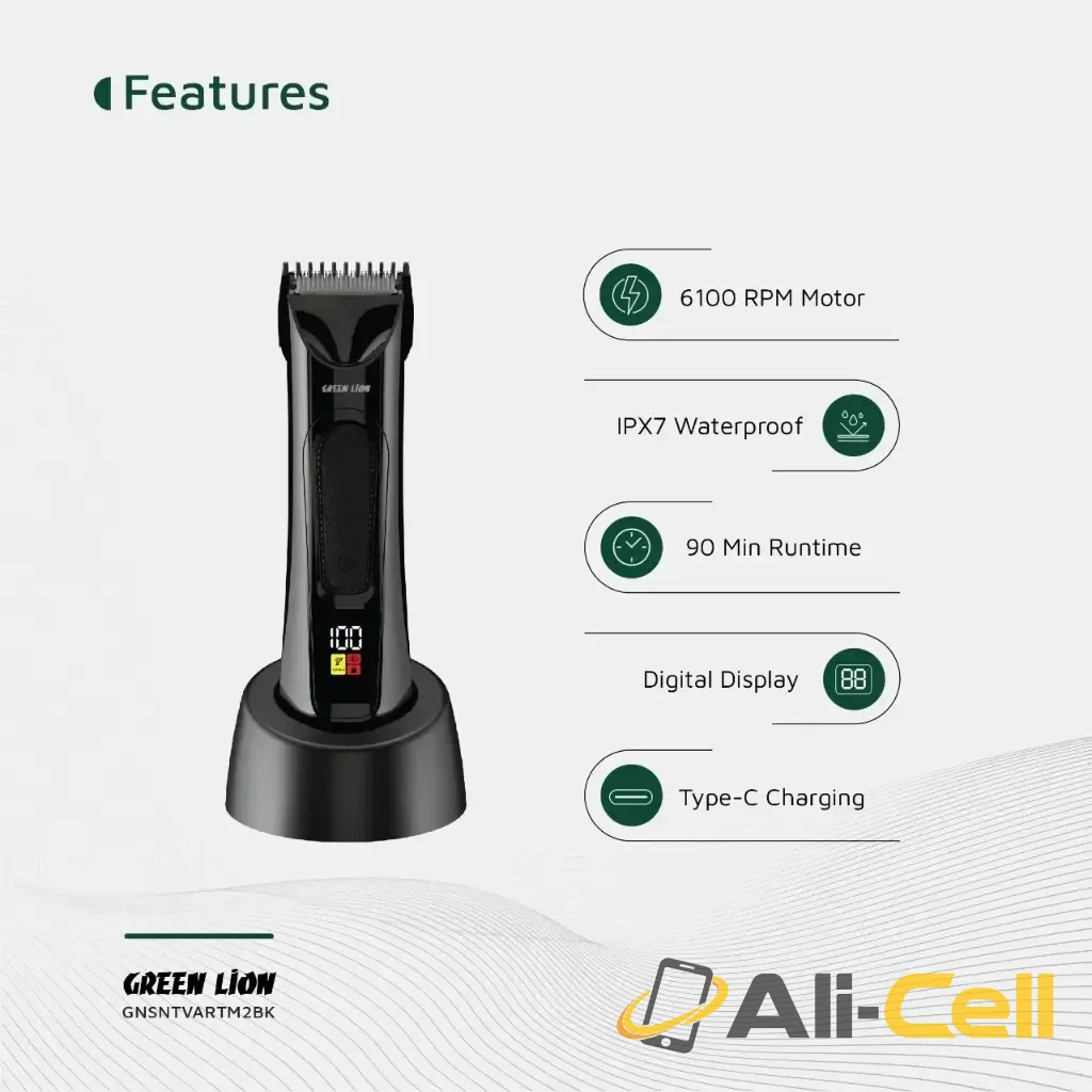 Green Lion Sensitive Area Trimmer 2 - Black — 3