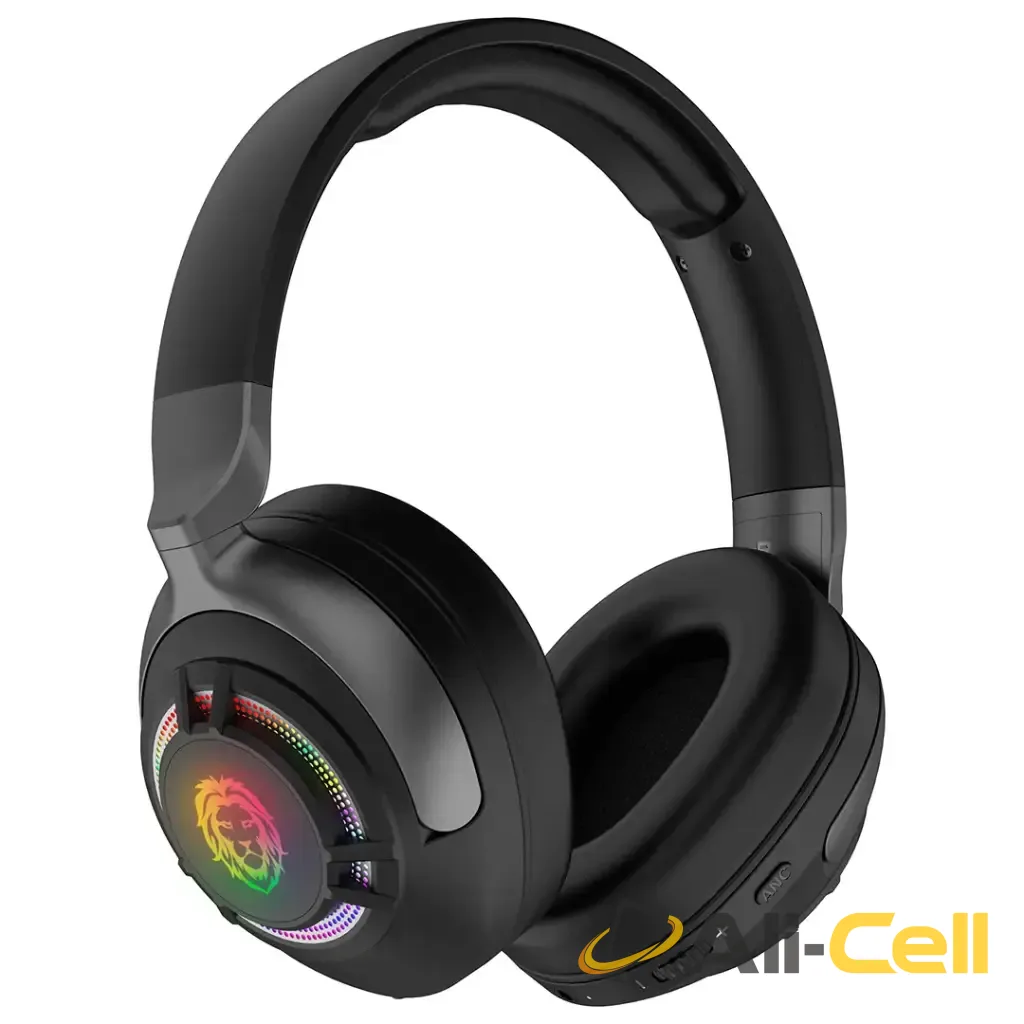 Green Lion Shadow ANC Gaming Headset - Black
