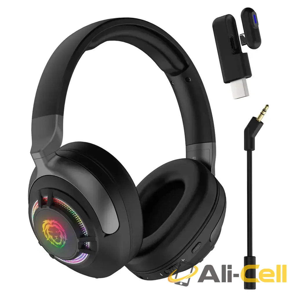 Green Lion Shadow ANC Gaming Headset - Black — 2