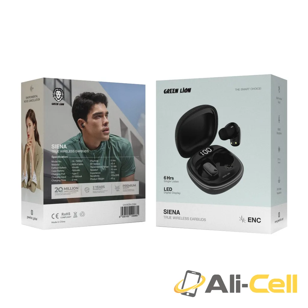 Green Lion Siena True Wireless Earbuds — 2