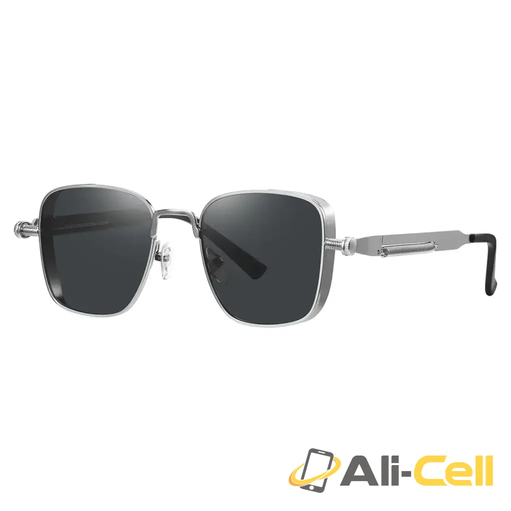 Green Lion Sentina Sunglasses - Silver