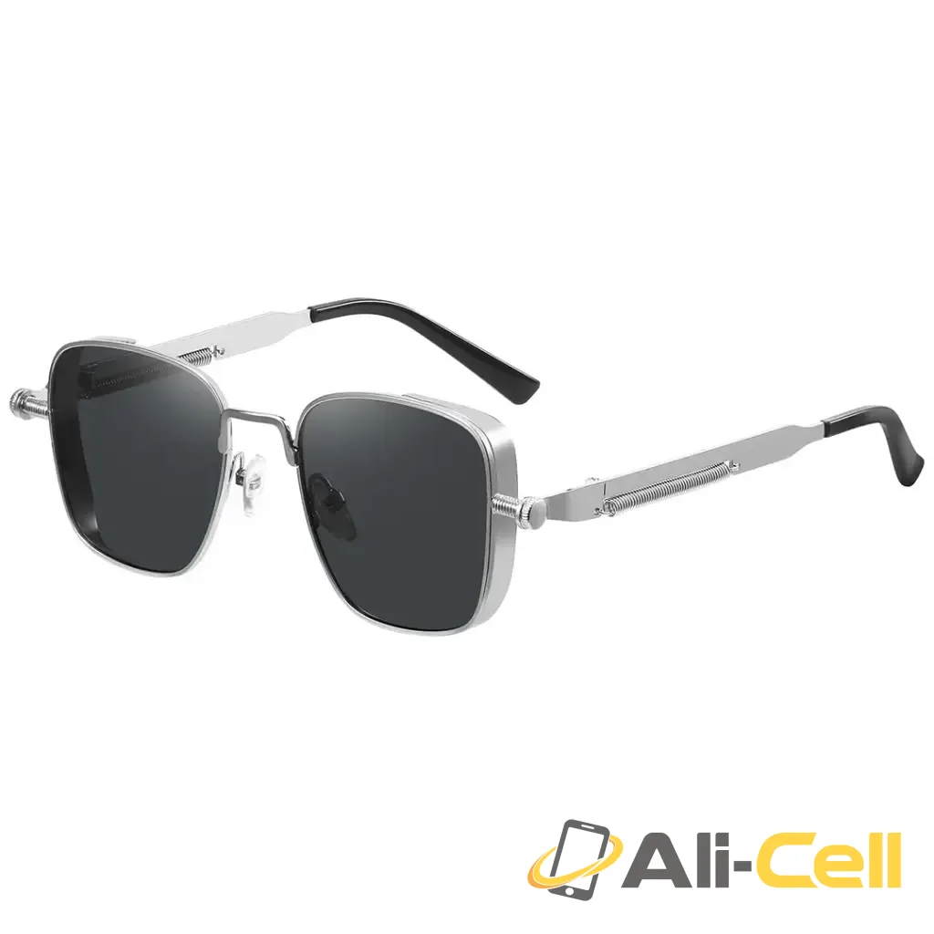 Green Lion Sentina Sunglasses - Silver — 3