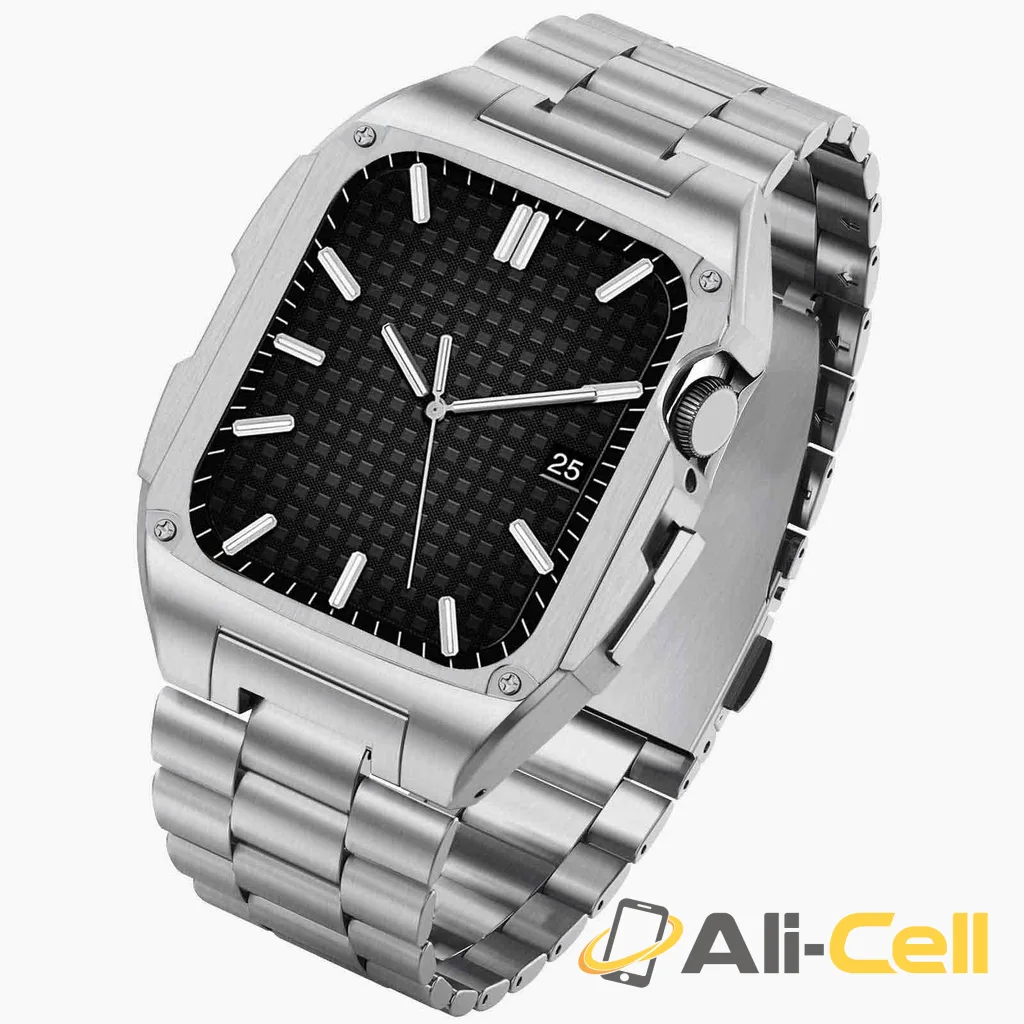 Green Lion Significato Steel Strap Case-Silver