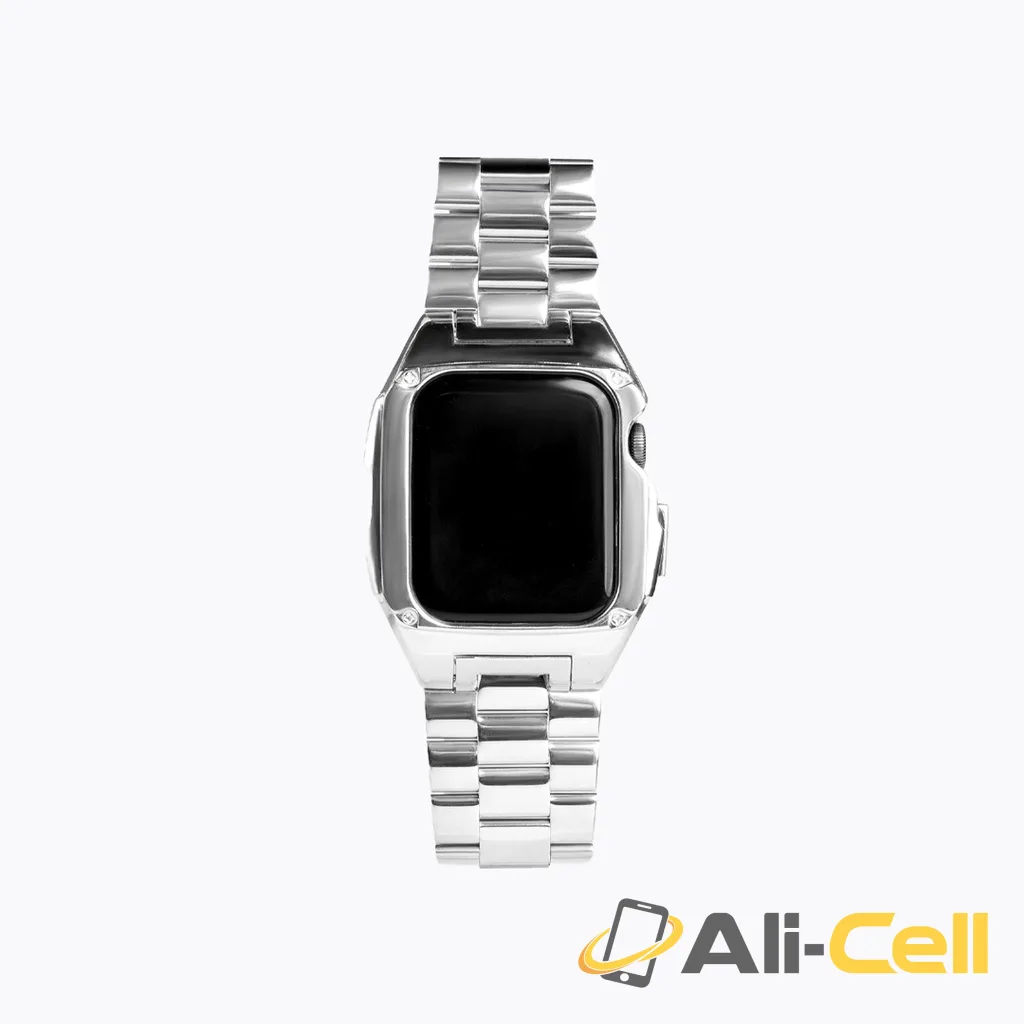 Green Lion Significato Steel Strap Case-Silver — 3