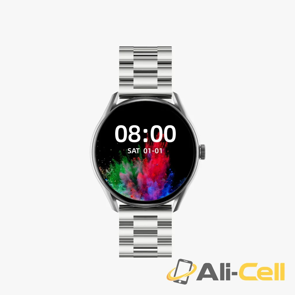 Green Lion Signature Smart Watch - Silver — 3