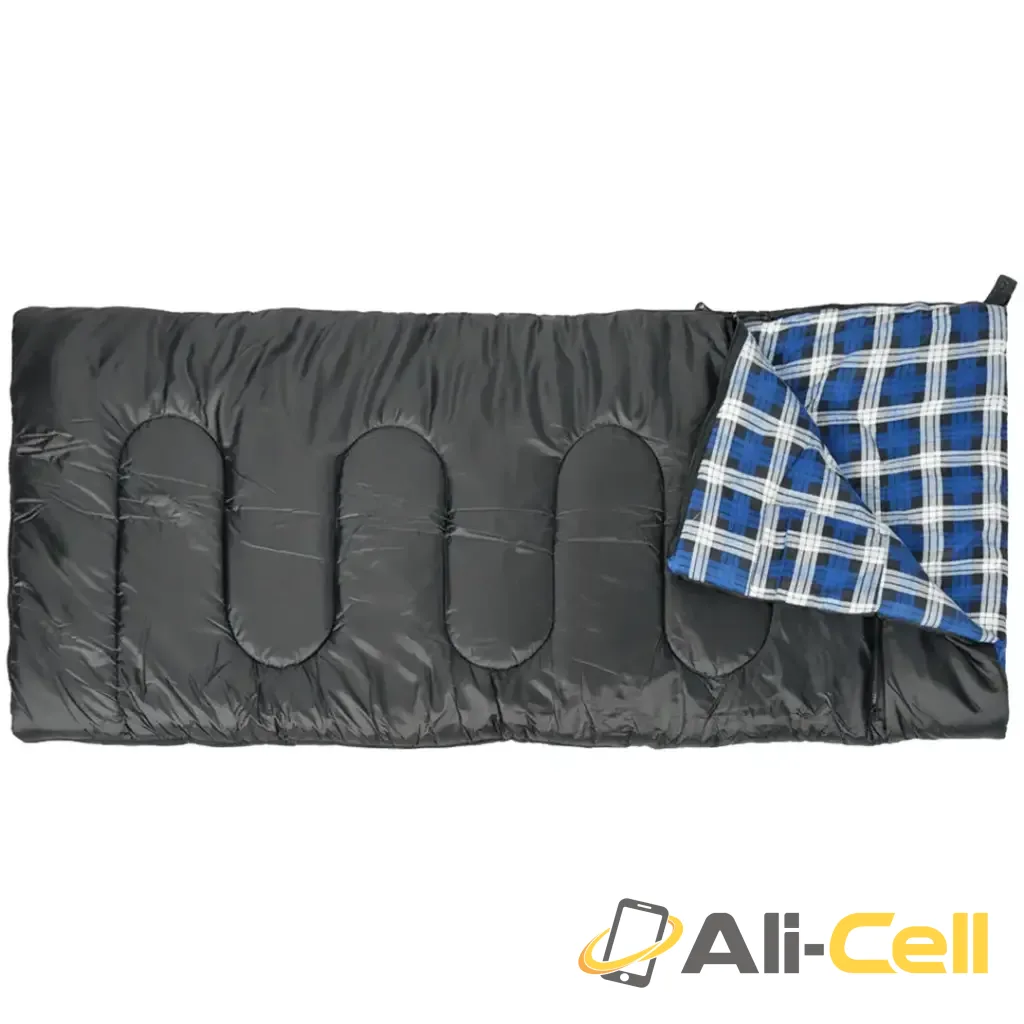 Green Lion Sleep Mate Camping Sleeping Bag - Black