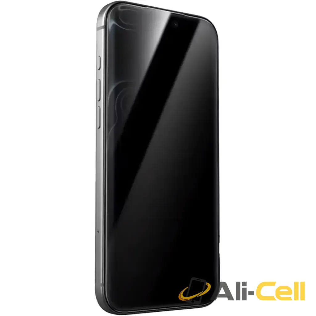 Green Lion Sir Louis 3D Curved Privacy Glass for iPhone 17 Pro - Black Edge/Privacy