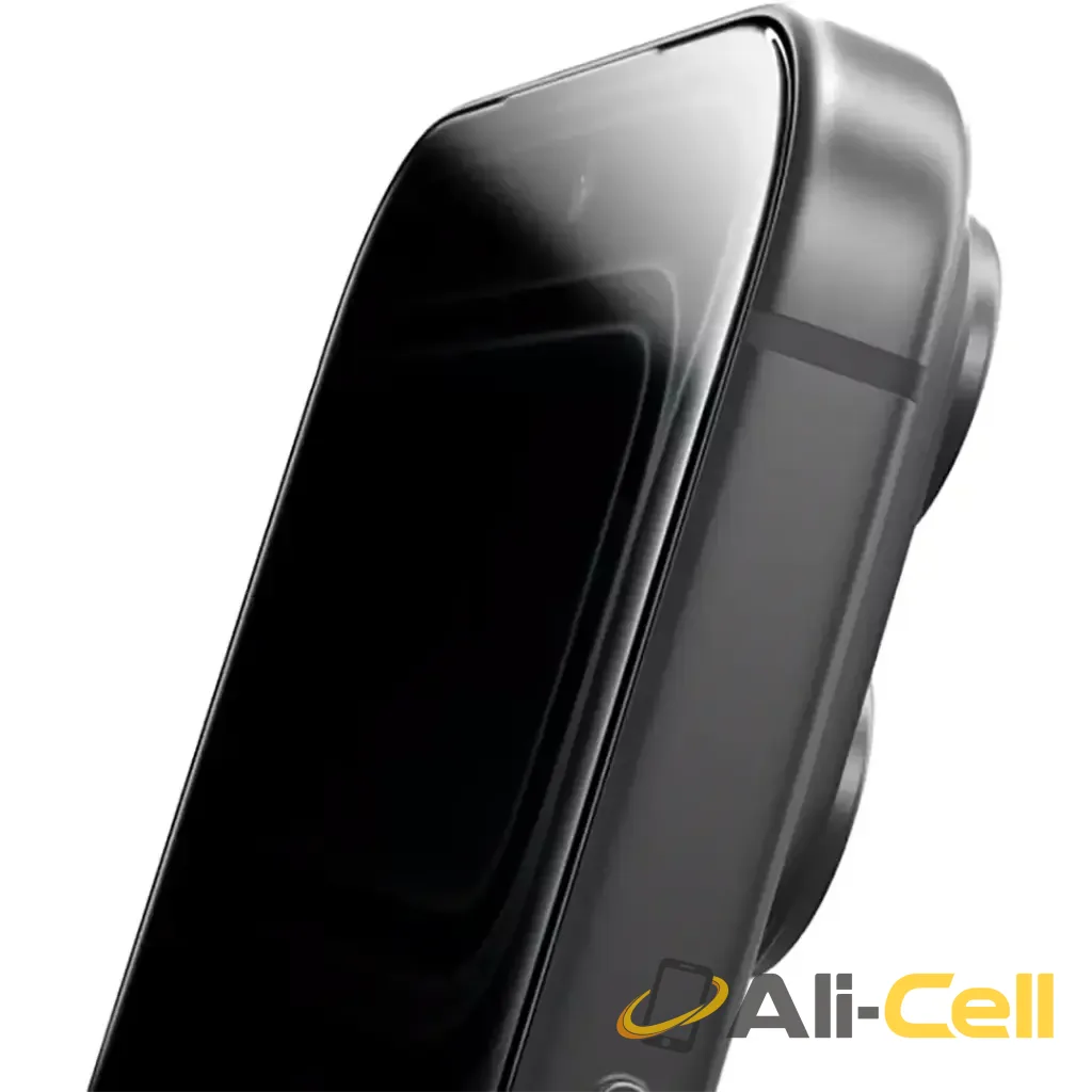 Green Lion Sir Louis 3D Curved Privacy Glass for iPhone 17 Pro - Black Edge/Privacy — 2