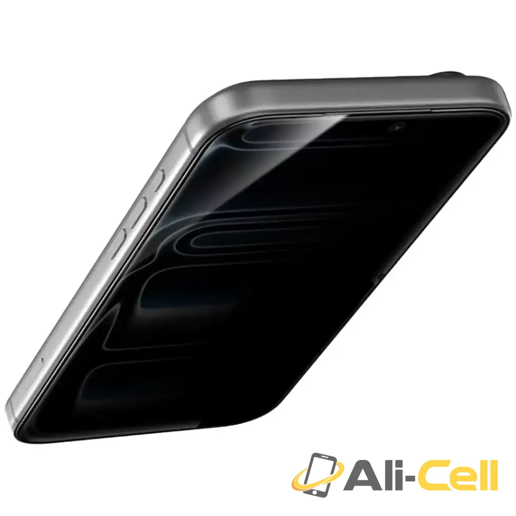 Green Lion Sir Louis 3D Curved Privacy Glass for iPhone 17 Pro - Black Edge/Privacy — 3