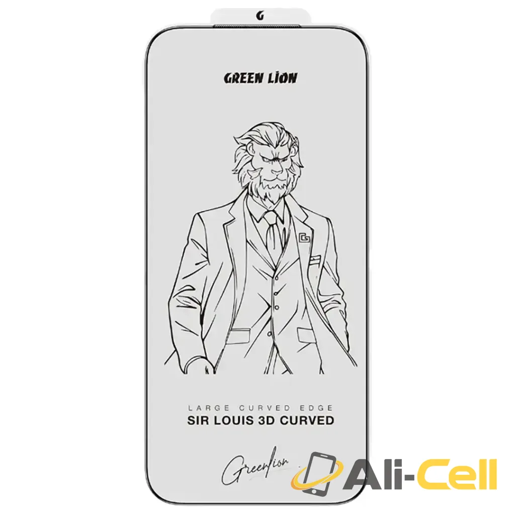 Green Lion Sir Louis 3D Curved Advanced Round Edge Glass for iPhone 17 Series - Clear