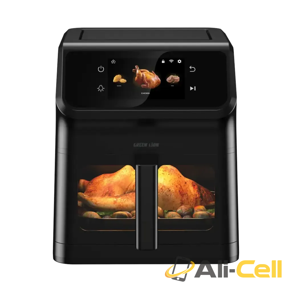 Green Lion Smart Air Fryer 6.5L - Black