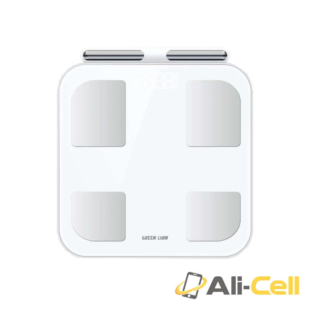 Green Lion Smart Body Scale with 8 Electrodes - White