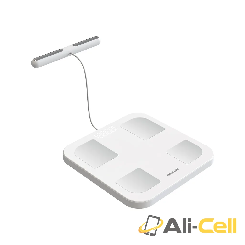 Green Lion Smart Body Scale with 8 Electrodes - White — 3