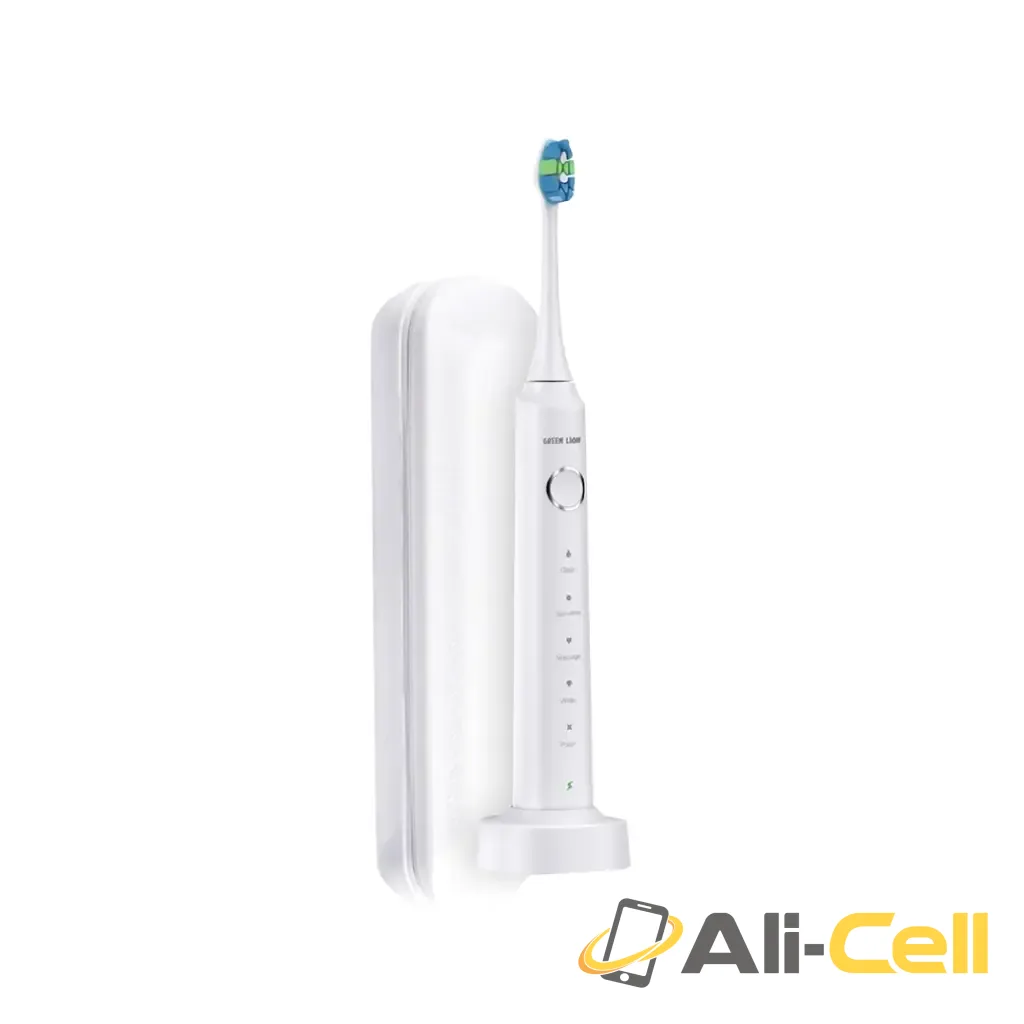 Green Lion Smart Brush Rechargeable Toothbrush - White