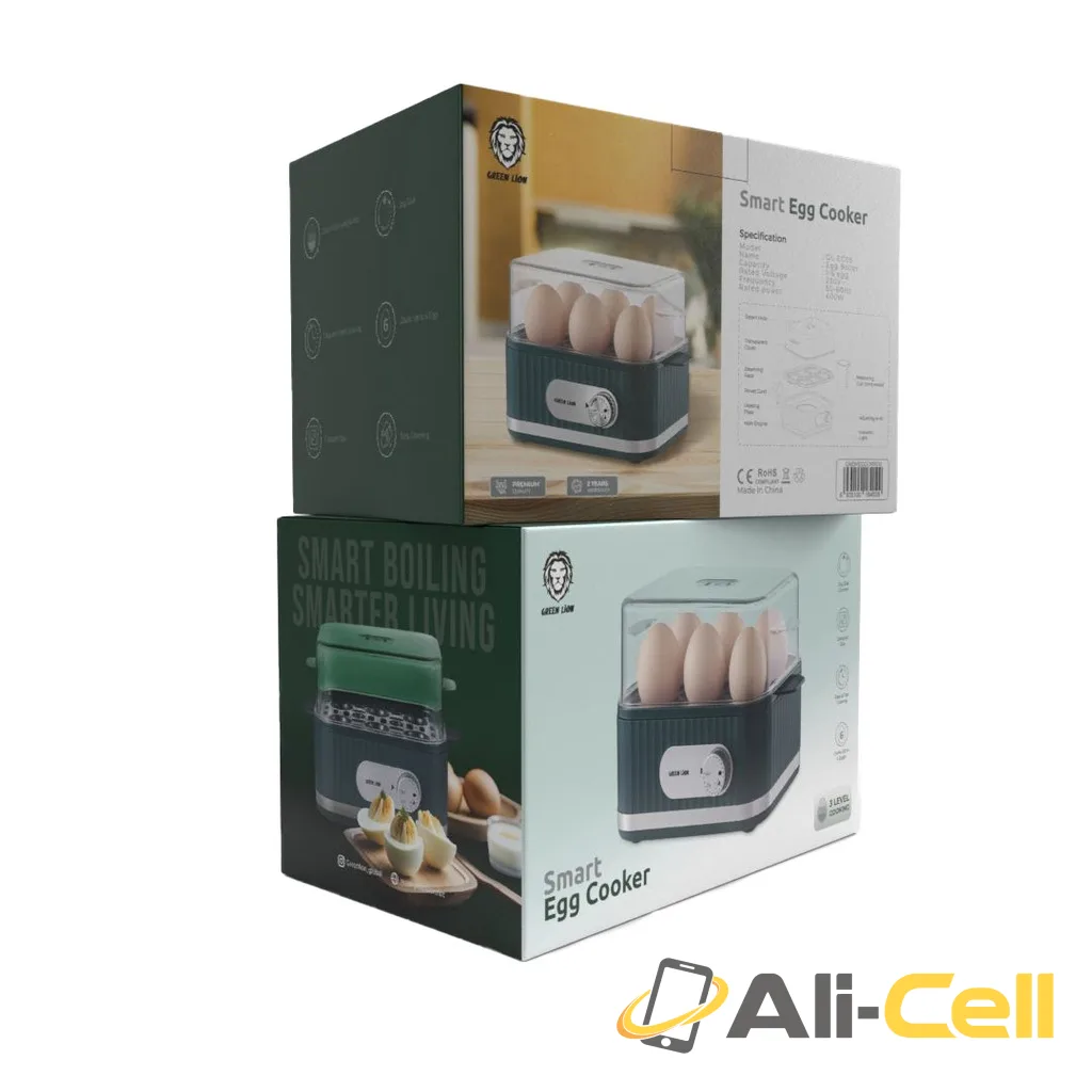 Green Lion Smart Egg Cooker - Green — 2