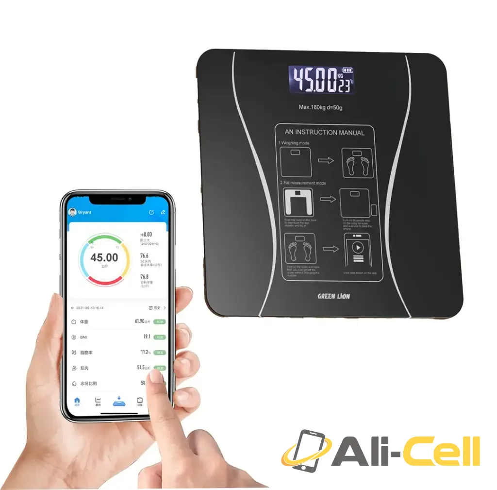 Green Lion Smart Body Scale Lite - Black — 3