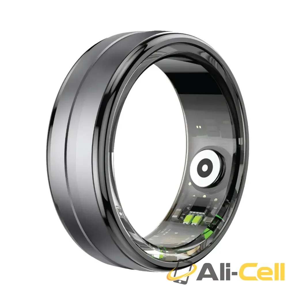 Green Lion Smart Health Tracker Ring - Black