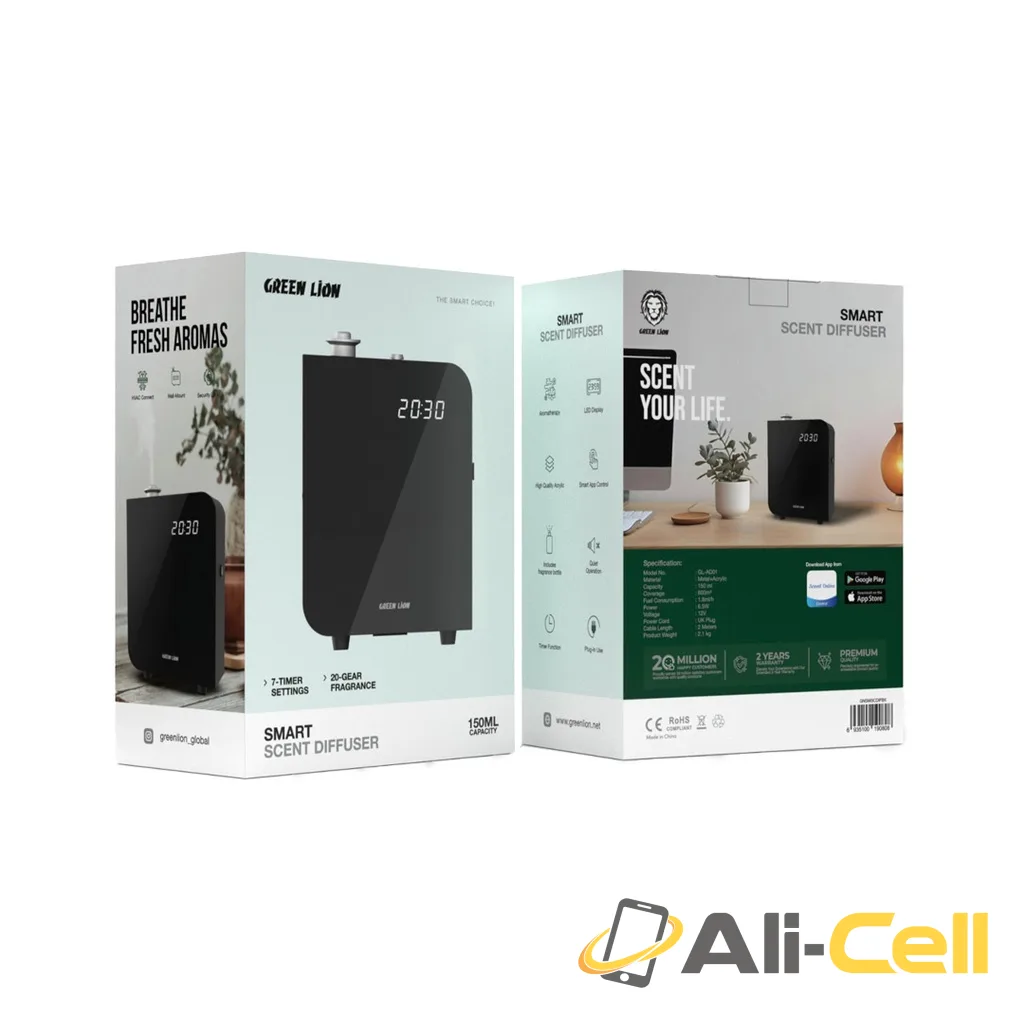 Green Lion Smart Scent Diffuser - Black — 2