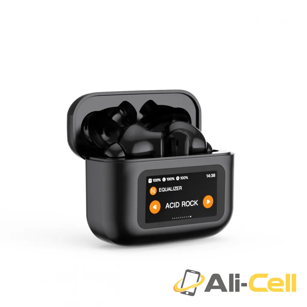 Green Lion SmartTouch Earbuds - Black — 2
