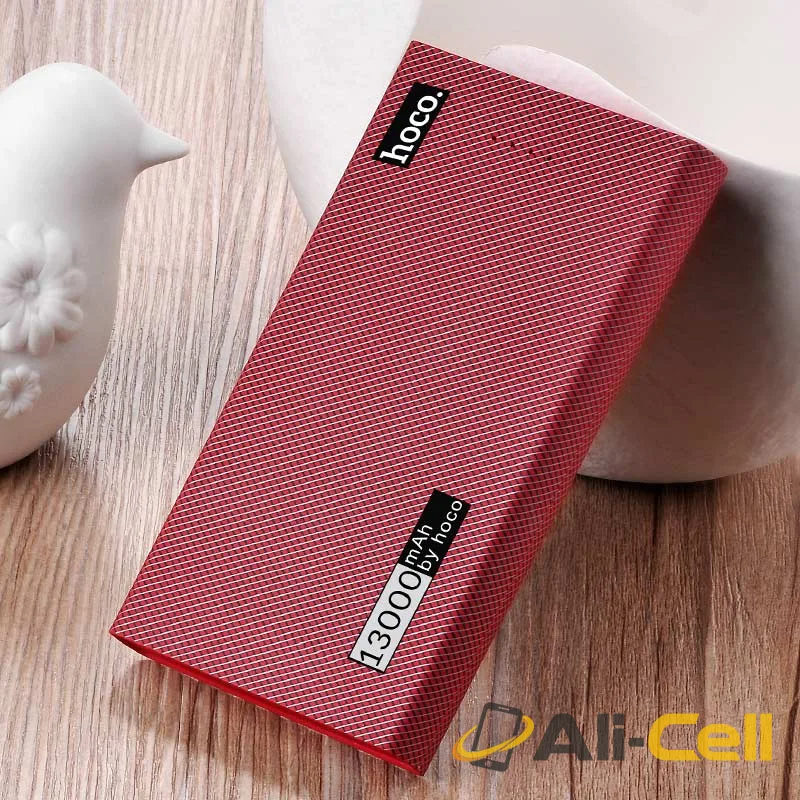 Power bank «B12A Carbon fiber pattern» 13000 mAh dual USB output — 6