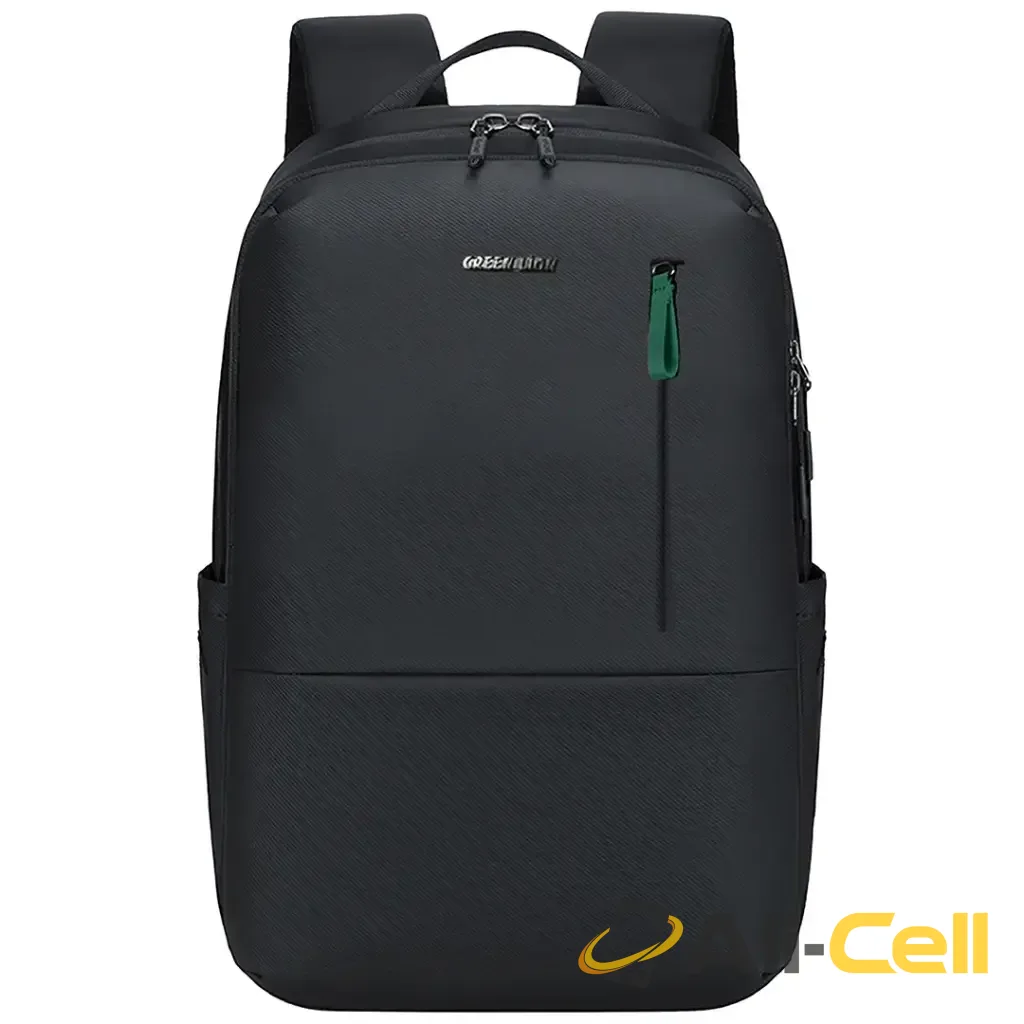 Green Lion Smithfield Laptop Backpack - Black