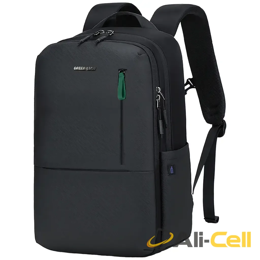 Green Lion Smithfield Laptop Backpack - Black — 2