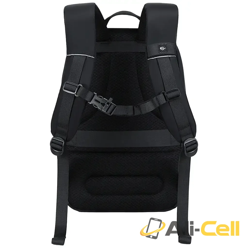 Green Lion Smithfield Laptop Backpack - Black — 3
