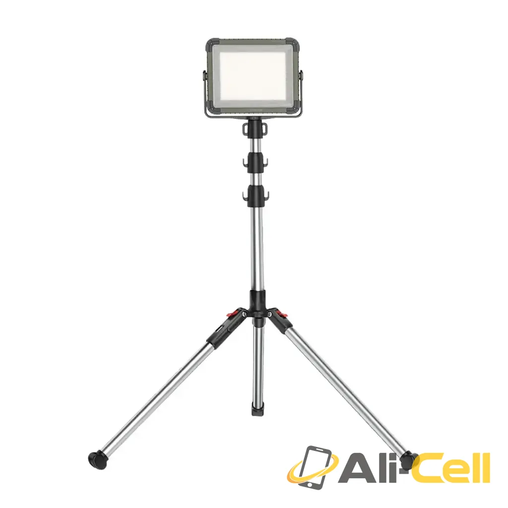 Green Lion Solar Camping Light 7200mAh - Silver