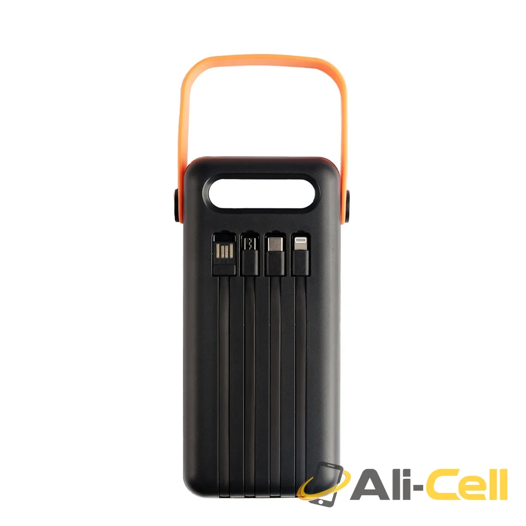 Green Lion Solar Portable Power Bank 30000mAh PD 20W QC3.0 - Black