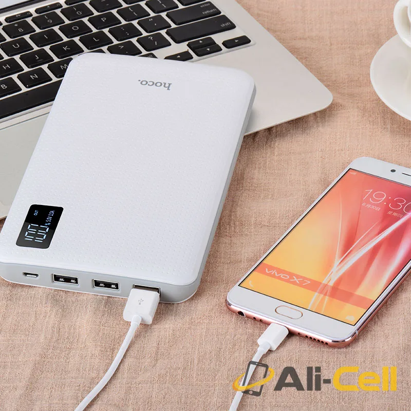 Power bank «B24 Pawker» 30000 mAh triple USB output — 7