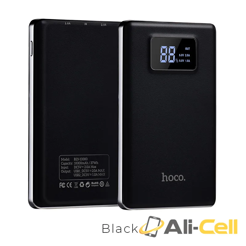 Power bank «B23 Flowed» 10000 mAh dual USB output