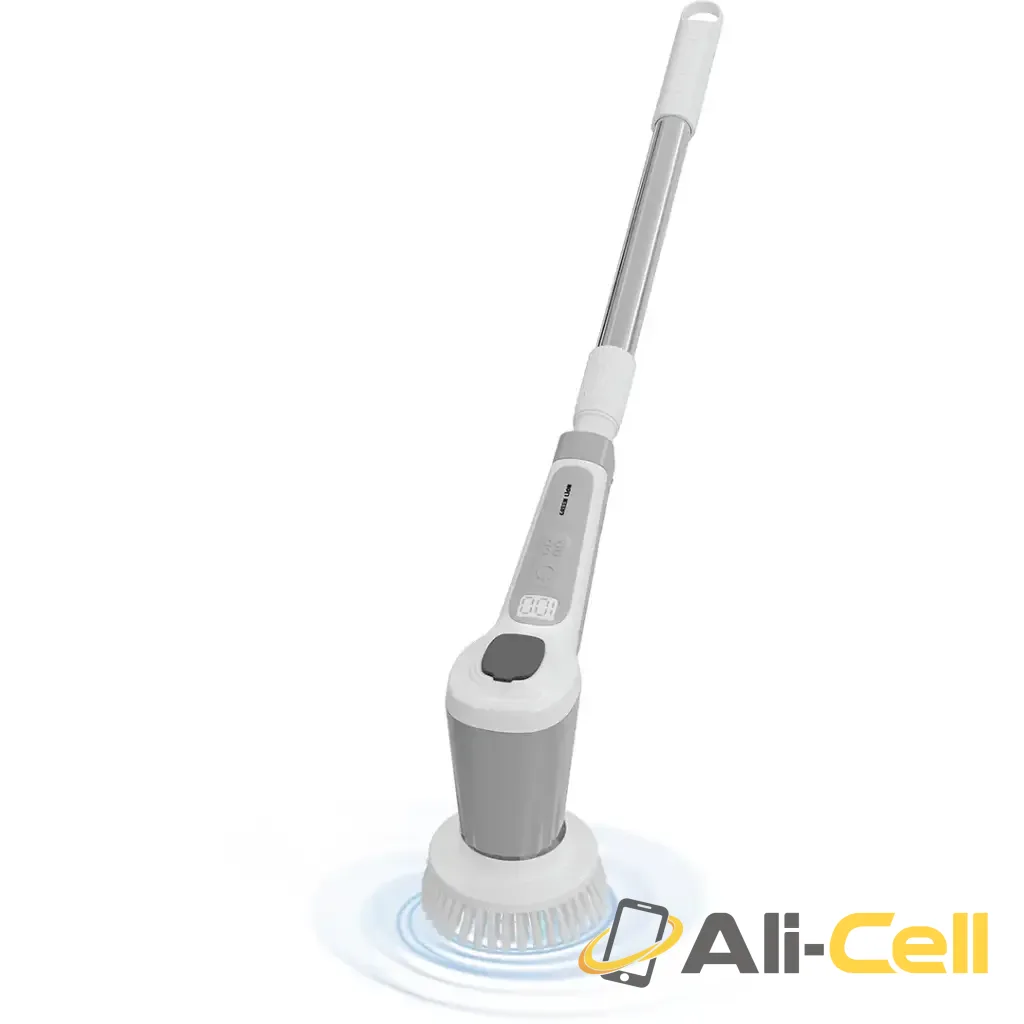 Green Lion Sonic Spinner 5 in 1 Electric Spin Scrubber - White