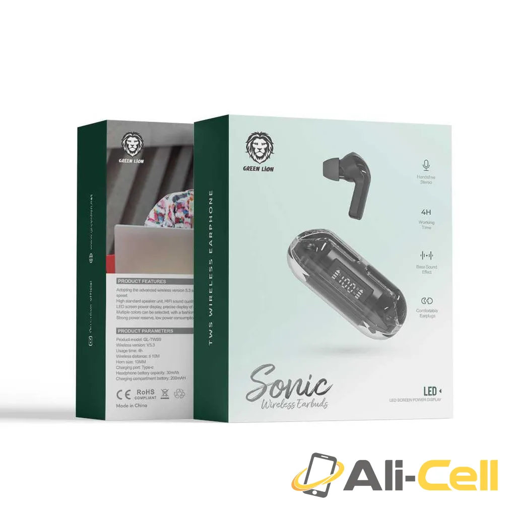 Green Lion Sonic Wireless Earbuds — 2