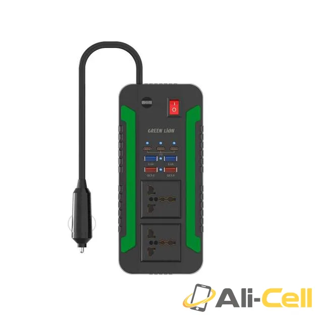 Green Lion Spark 300 Power Inverter - Black