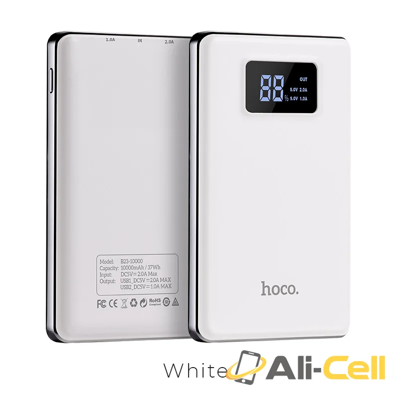 Power bank «B23 Flowed» 10000 mAh dual USB output