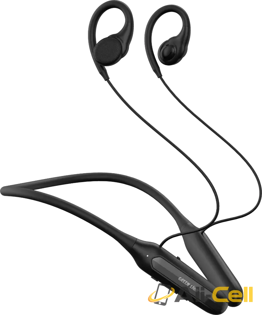 Green Lion Spirit Open-Ear Neckband - Black — 2