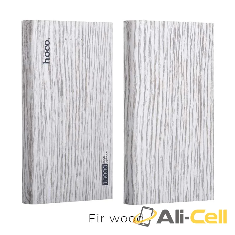 Power bank «B12B Wood grain pattern» 13000 mAh dual USB output