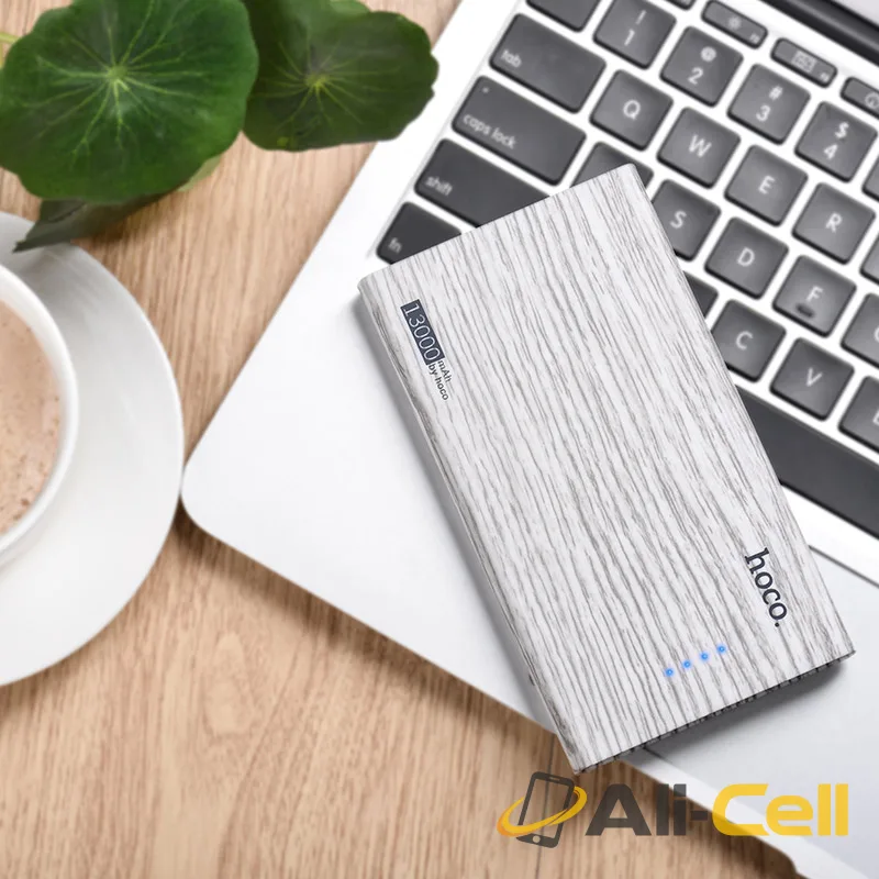 Power bank «B12B Wood grain pattern» 13000 mAh dual USB output — 6