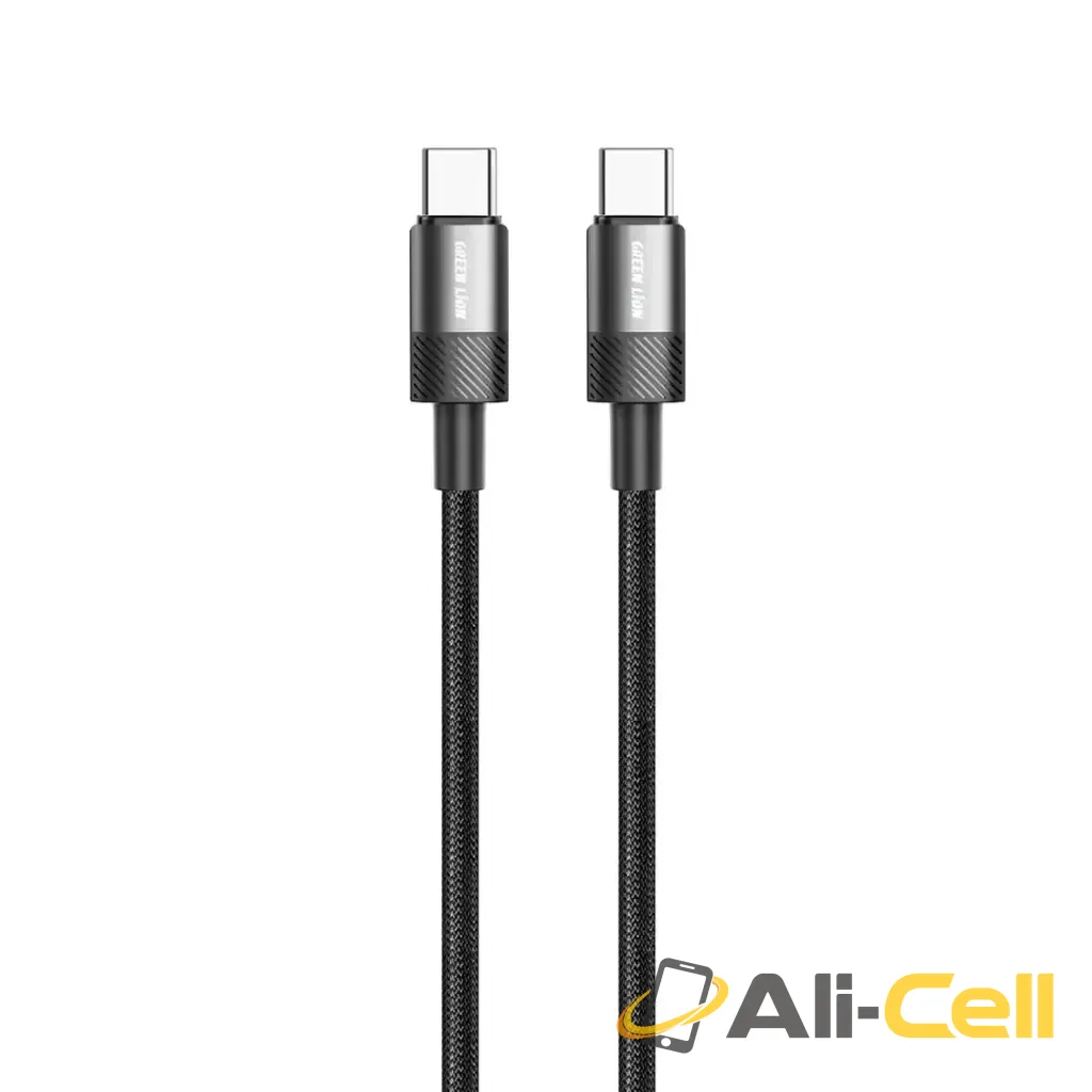 Green Lion Spark Cable USB-C to USB-C - Black